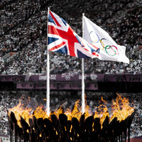 Olympic flags